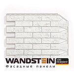 Фасадная панель Holzplast Wandstein Кирпич Белый Бесшовный